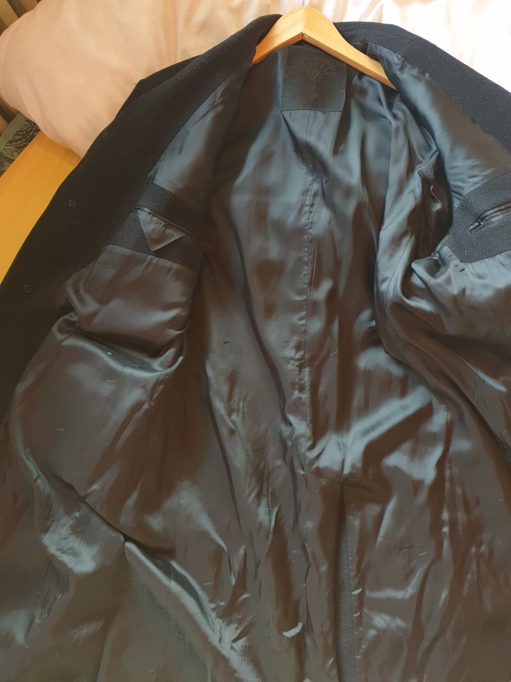 JOOP Wintermantel Herren, grau, Gr 106, Schurwolle-Kashmir + Polyamid Anteil für Formstabilität