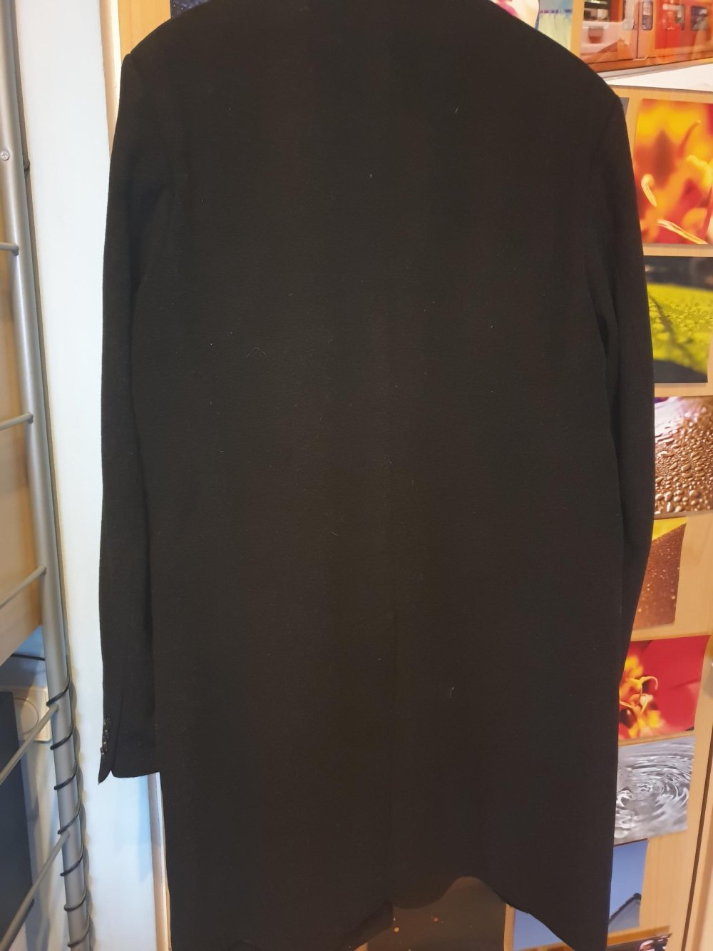 JOOP Wintermantel Herren, grau, Gr 106, Schurwolle-Kashmir + Polyamid Anteil für Formstabilität