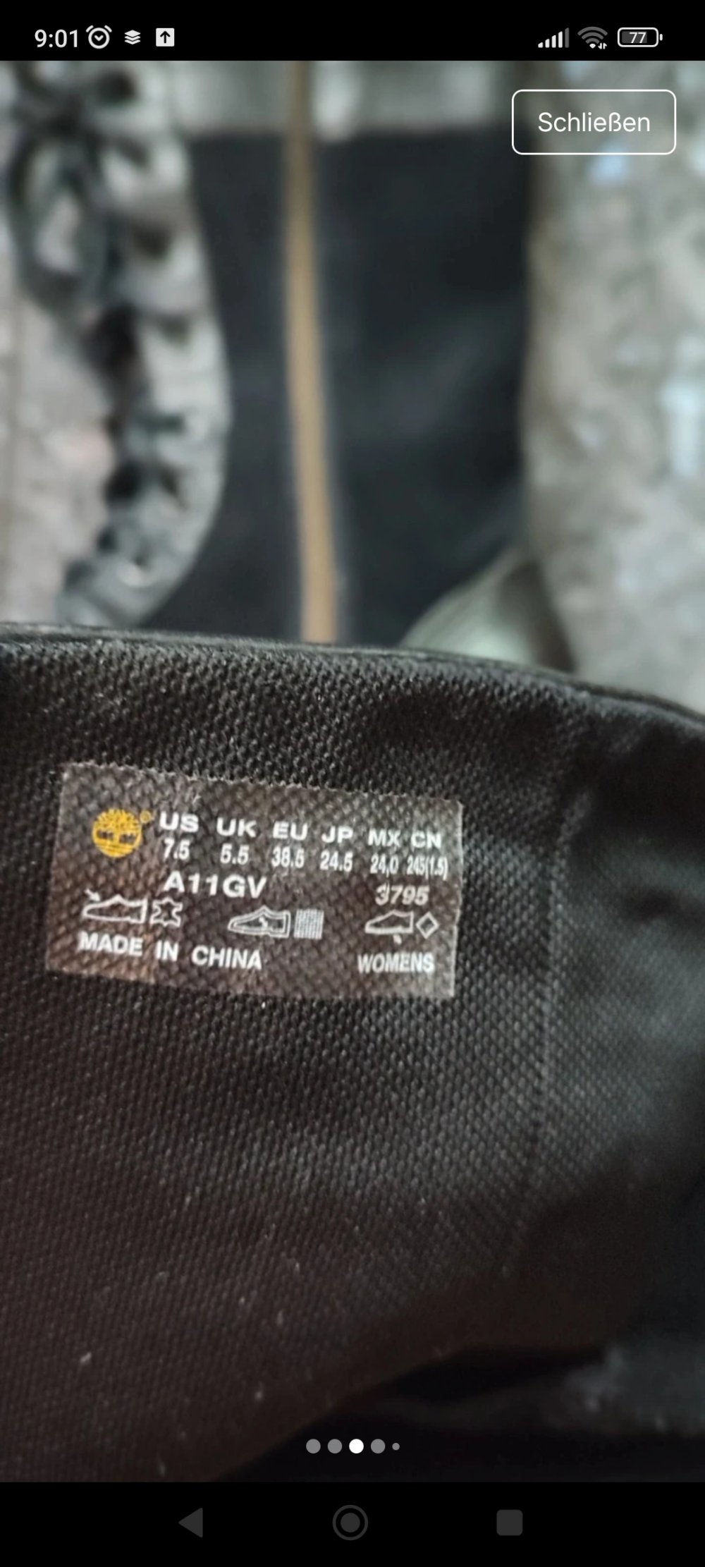 Lederstiefel Timberland 38,5 Stratham Heights