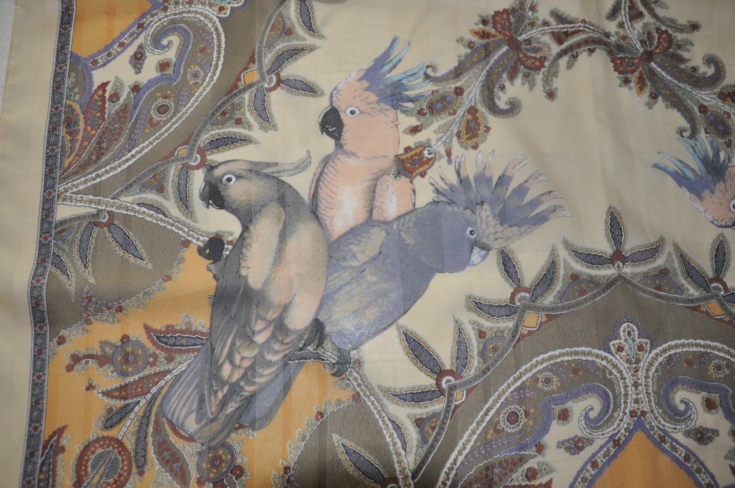 Foulard Schal Halstuch mit Vögeln