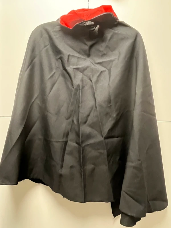Vampir-Umhang / Halloween Cape mit Stehkragen