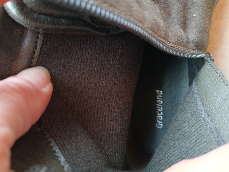 Damen Schuhe Gr. 40 in olivegrün/Khaki