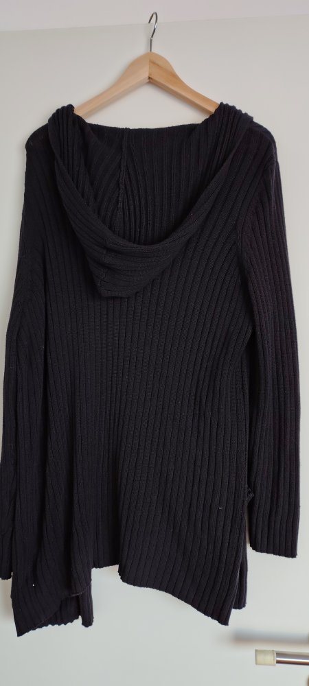Kapuzenstrickjacke 