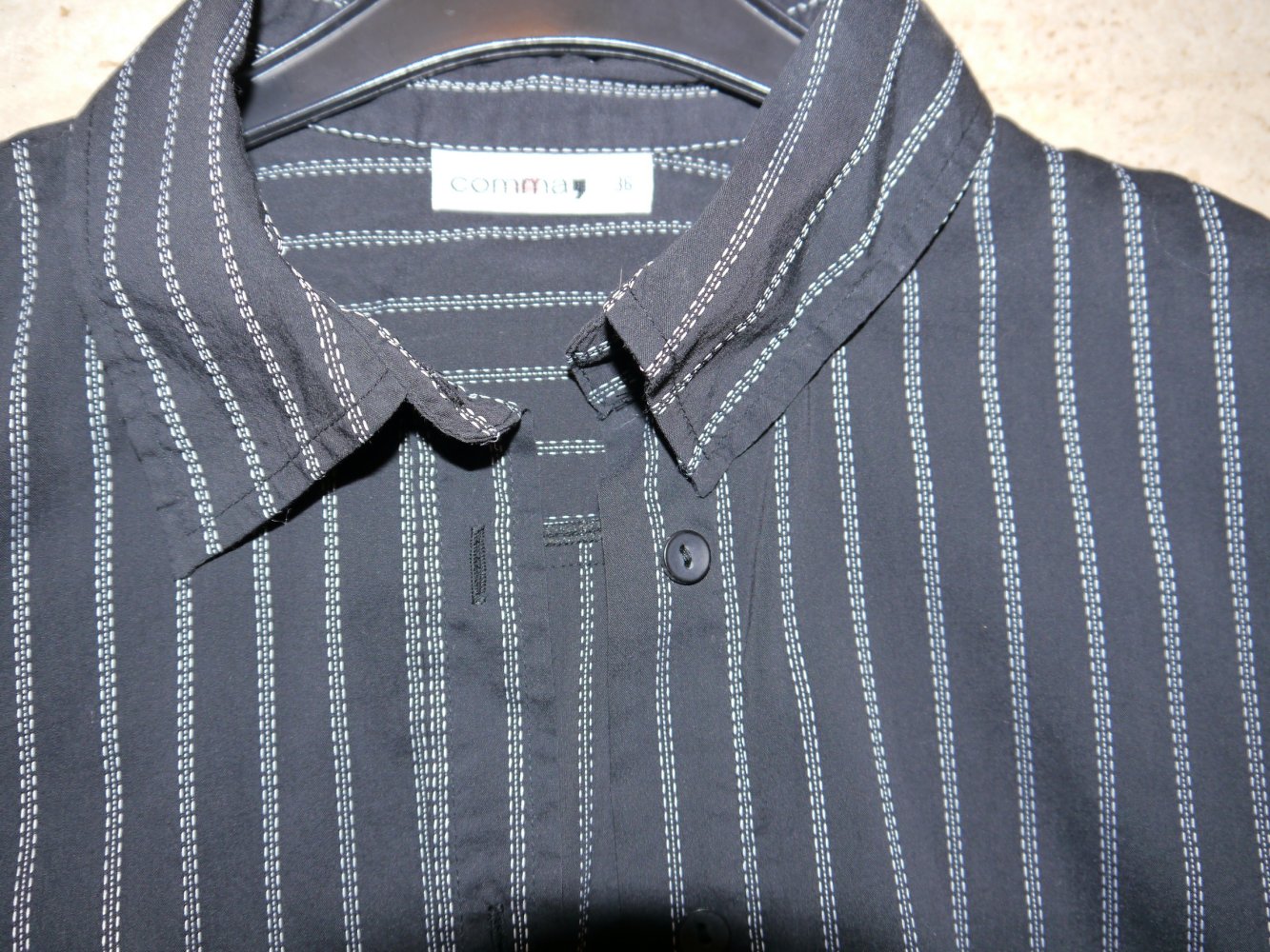 Bluse Comma Gr. 36 gestreift