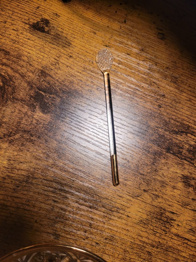 Türkisches Teeglas mit Goldrand 