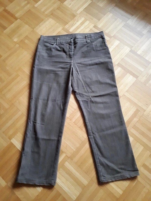 Hose, Jeans, Gr.44/L, braun