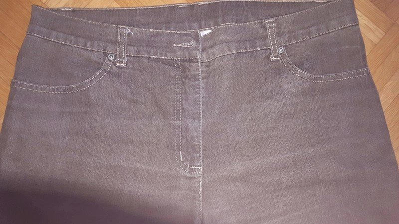 Hose, Jeans, Gr.44/L, braun