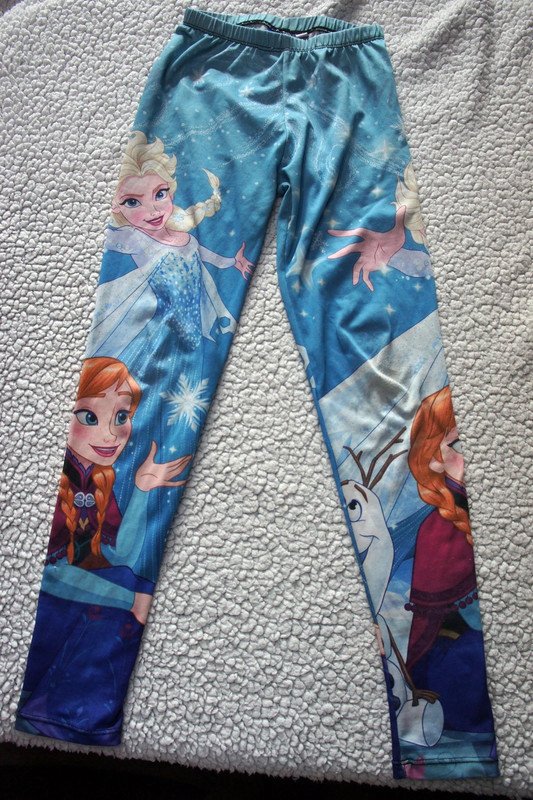 Disney Anna & Elsa Leggings Topolino pink Gr. 122 128