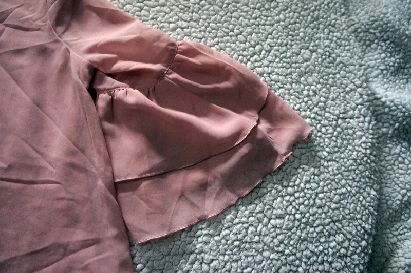 H&M Bluseshirt Shirt rosa Gr. 140