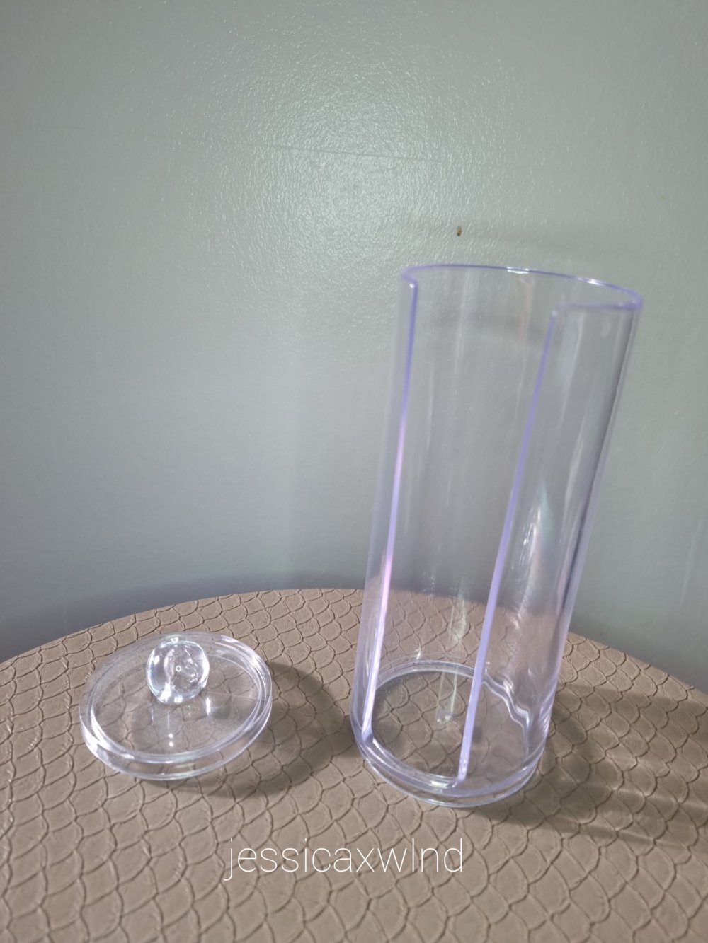 Wattepadbox Behälter Kosmetikbehälter