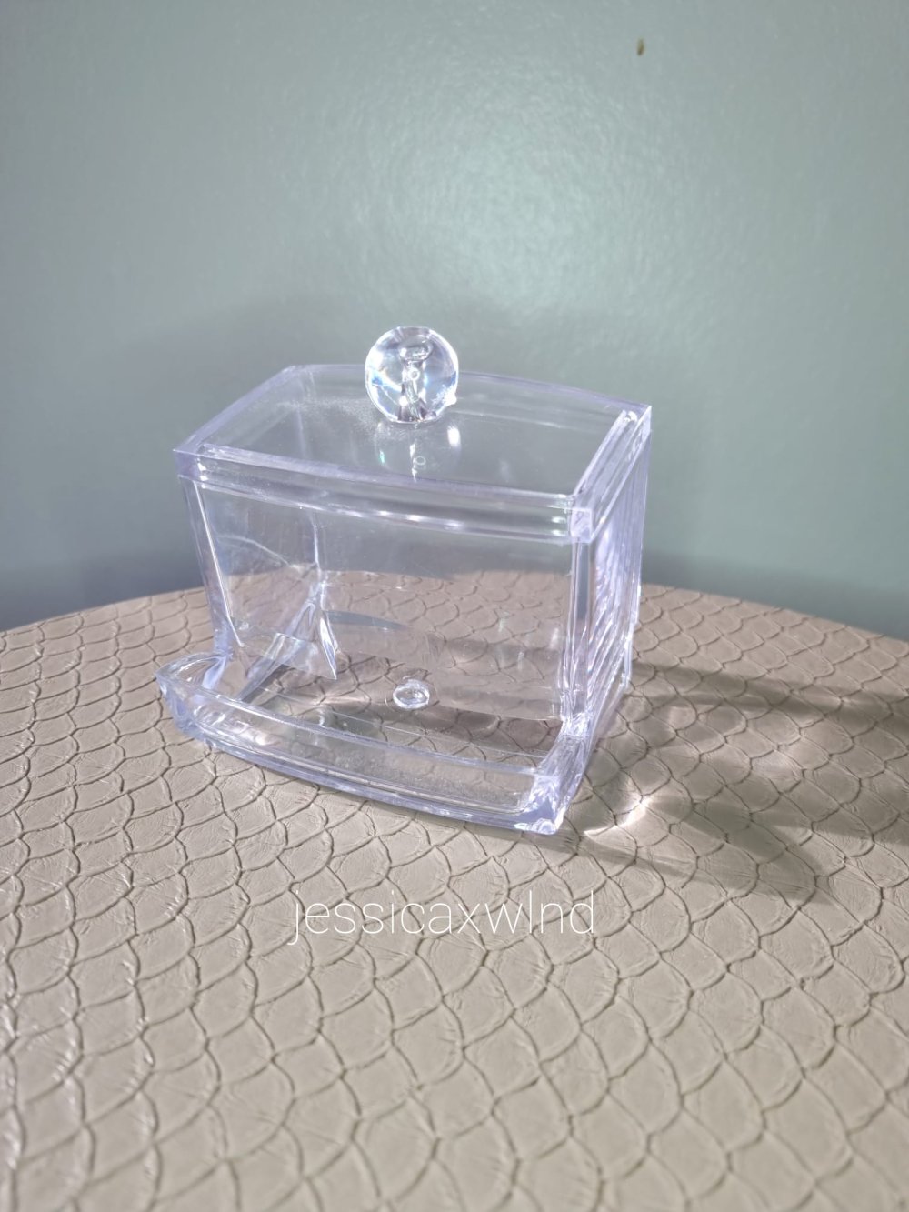 Wattestäbchenbox Behälter Kosmetikbehälter