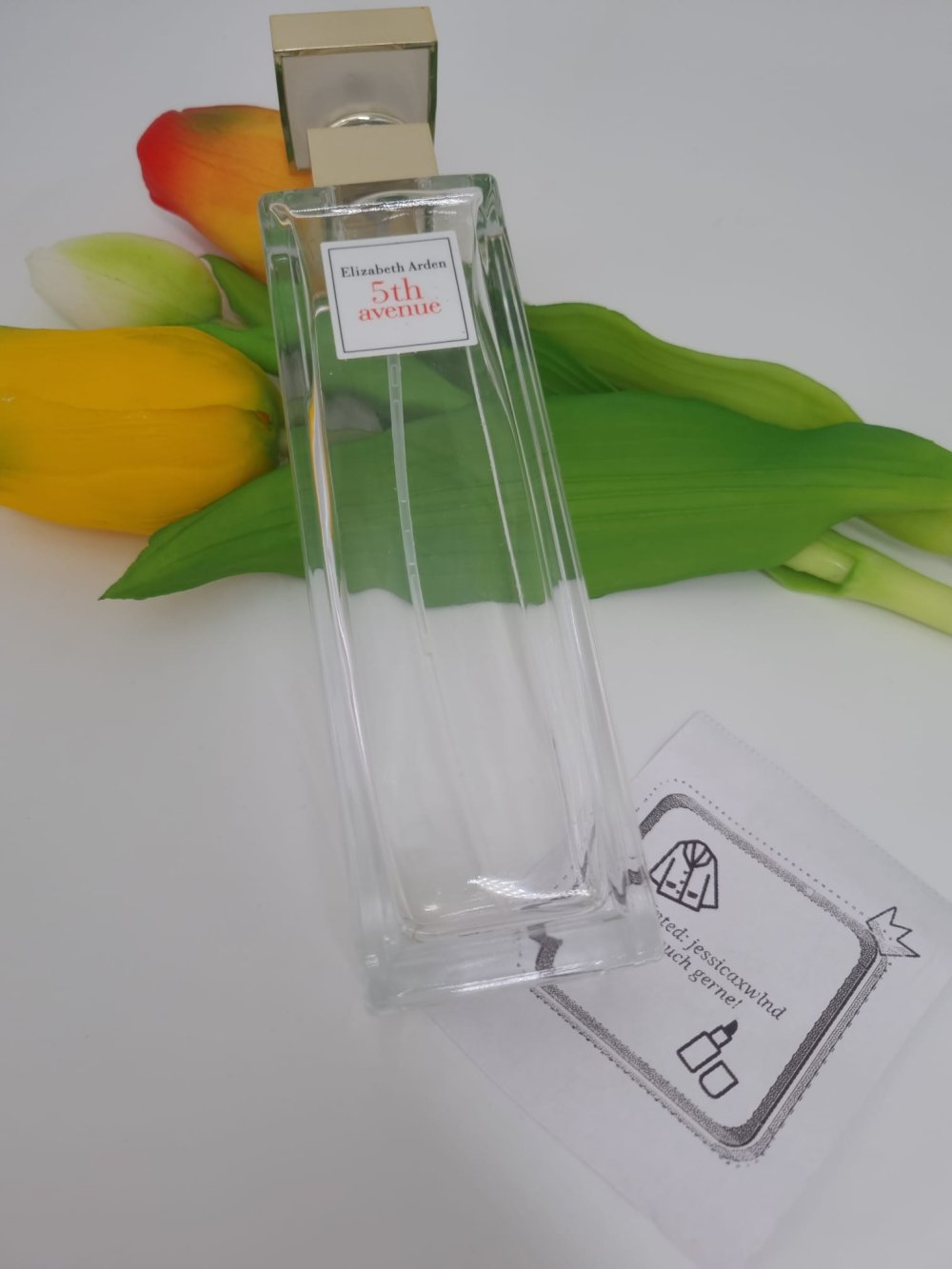 Elisabeth Arden - 5th avenue Parfum Leer Flakon Sammler DIY