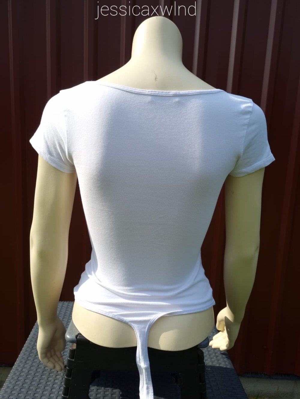 T-Shirt Body Weiß Basic Schlicht Alltag Zalando