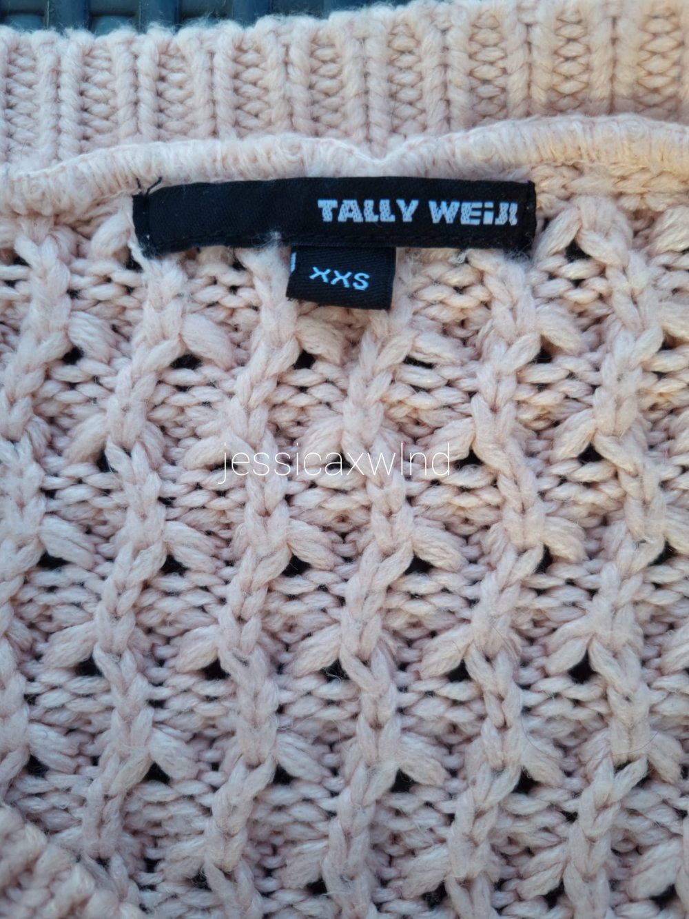 Tally Weijl Pullover Strick Rosa