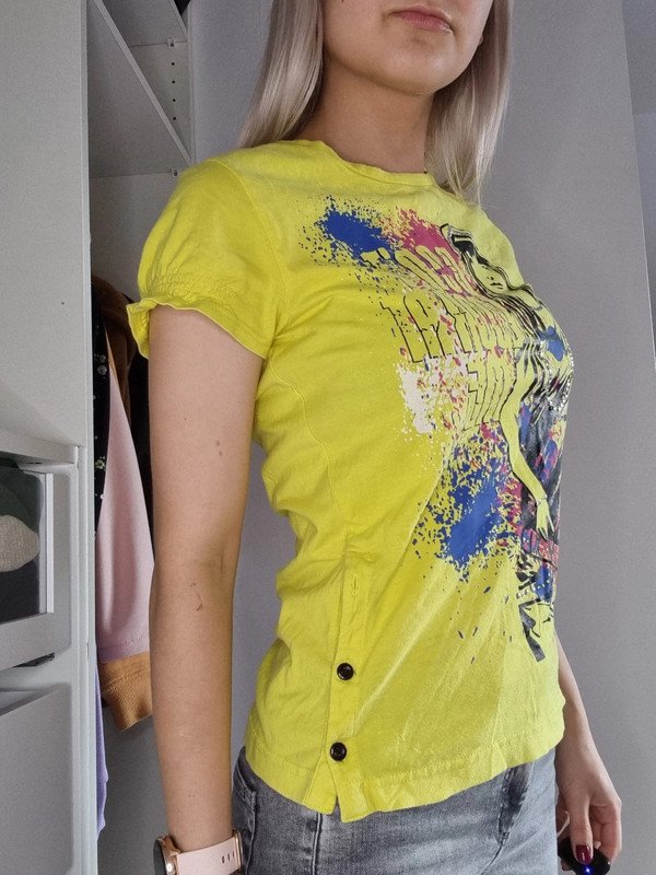 Print T-Shirt Oberteil Shirt