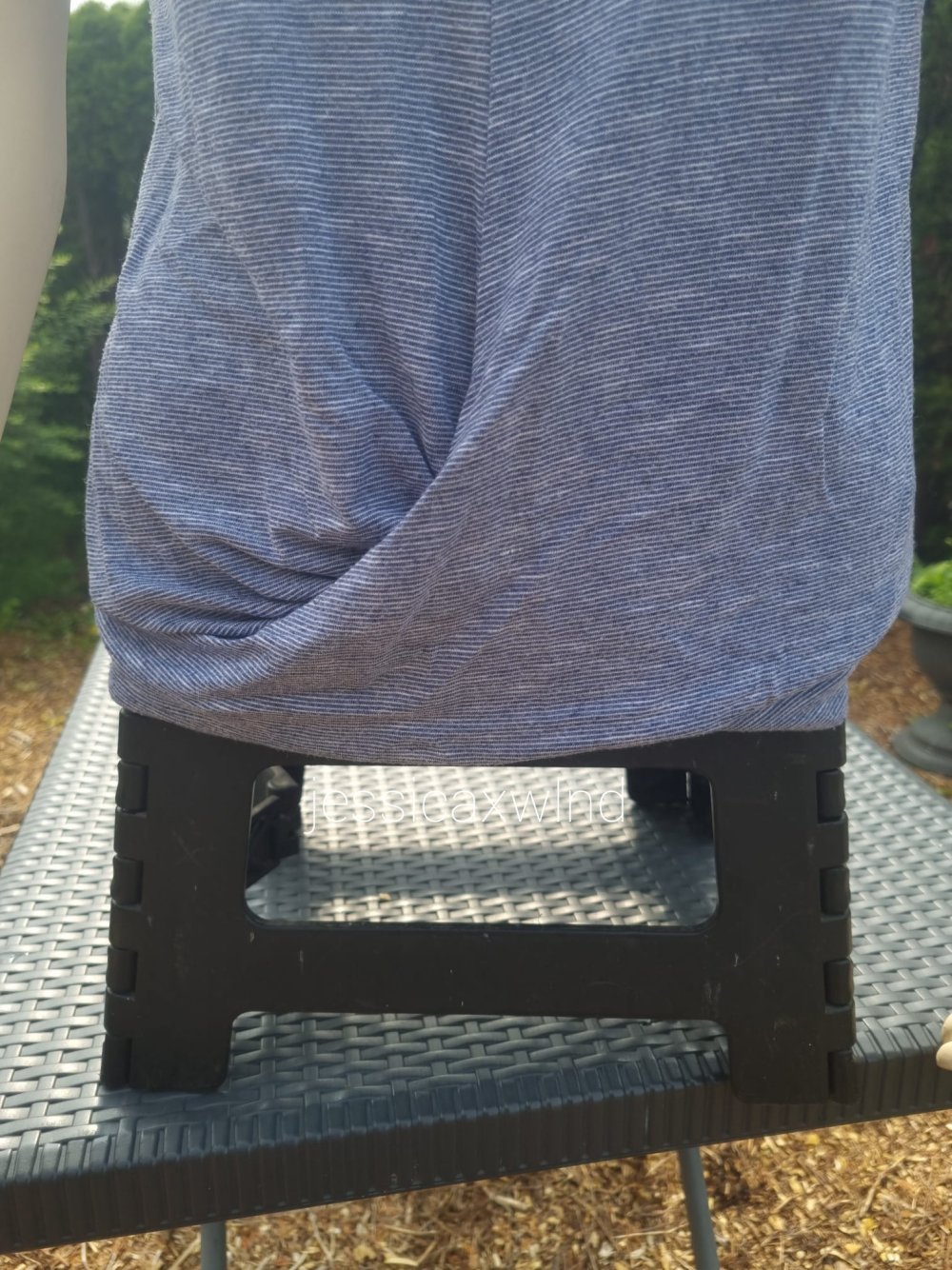 Wickeloptik T-Shirt Basic Schlicht