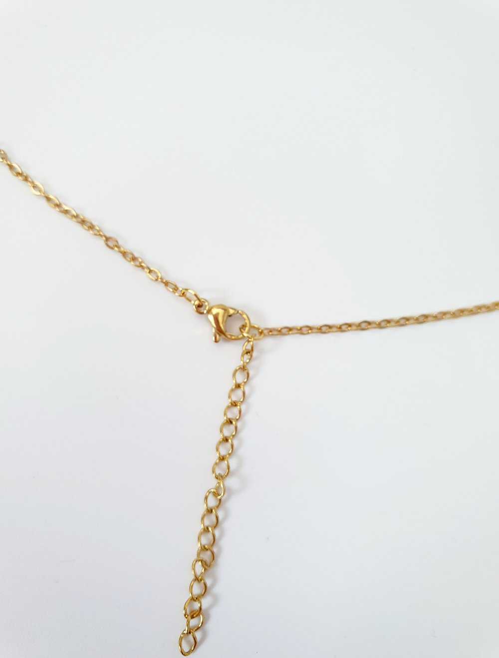 Namaste Schriftzug Kette Edelstahl Ibiza