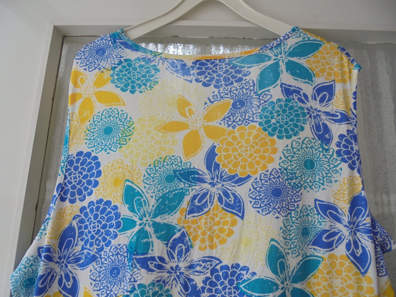 NKD Classic Outfit Tunika Gr. 48 sommerliches Blumenmuster