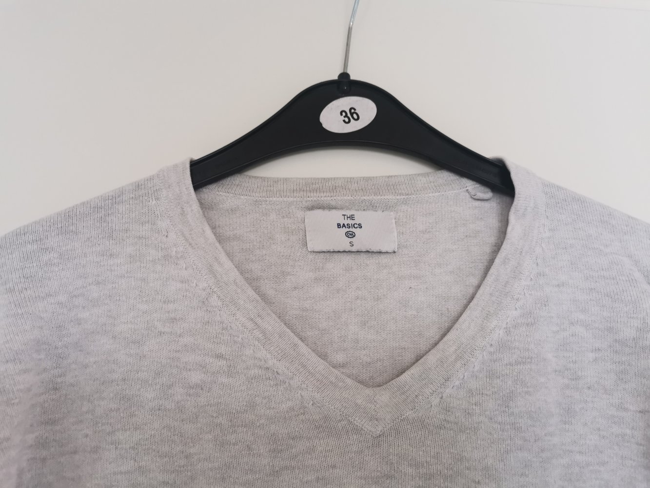 Herrenpullover weiß