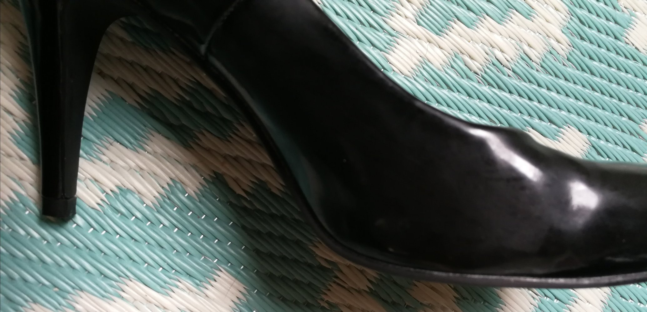 Stilettos High Heels Lackleder Pumps Street Super Shoes!