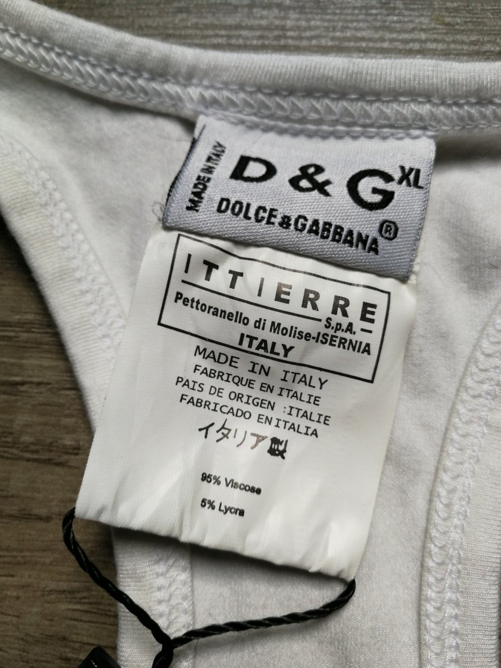 Dolce & Gabbana - Goldpailetten-Muskelshirt in XL! Designerstück! Markenware aus Italien!