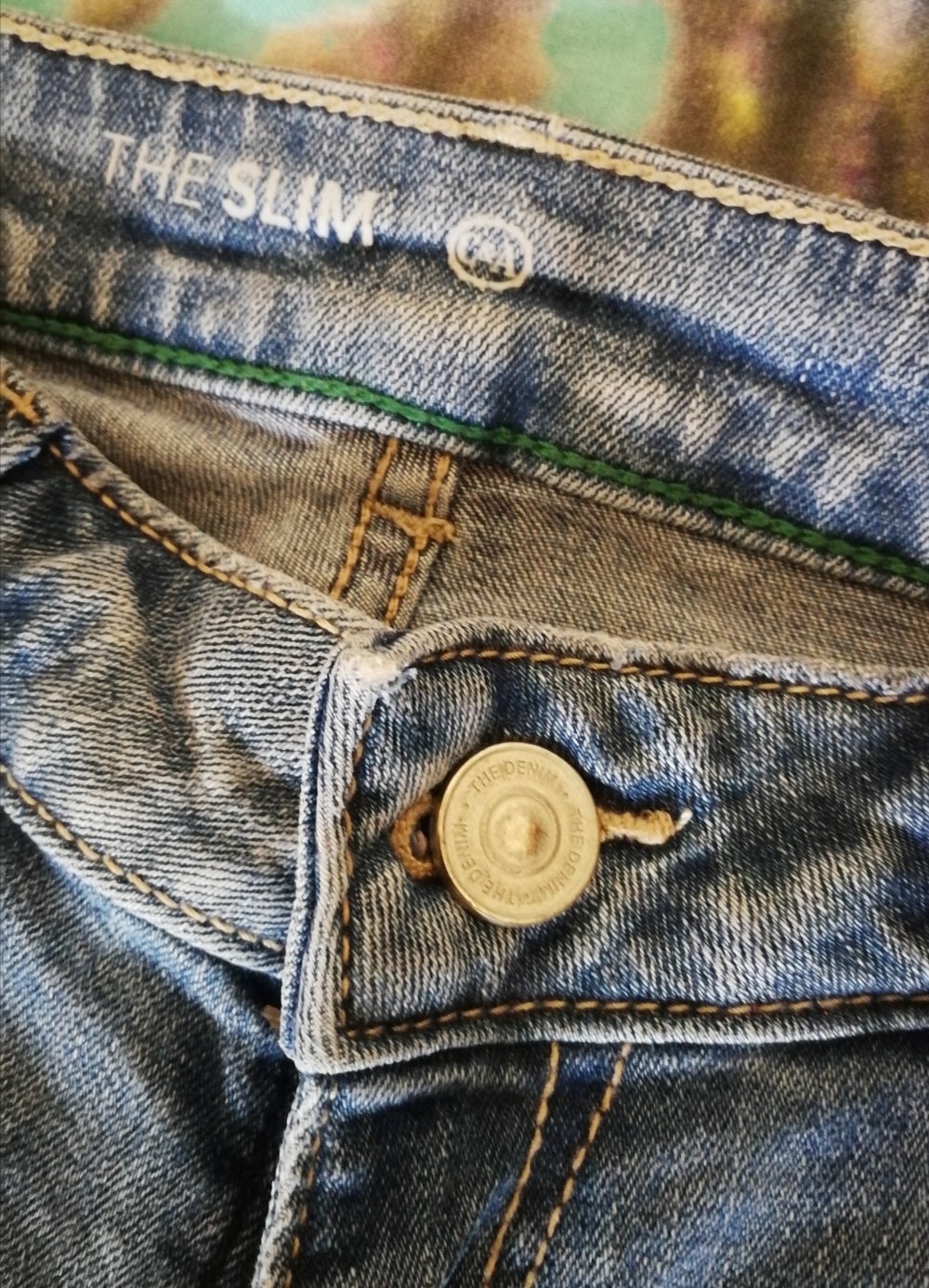 Jeans Jeanshose C&A The Slim Röhre Short Gr. 36 Klassiker! Helle Jeans