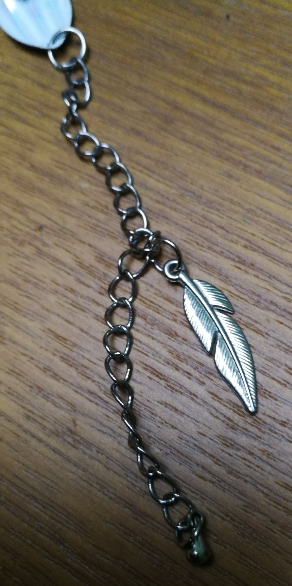 Ohrring Solo Look True Vintage Federohrring Kettenohrring Achtziger Look Custom Unikat