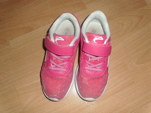 Sneaker von Graceland, pink glitzernd, Gr. 31