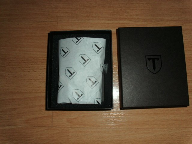 Herren Geldbörse / Wallet mit Münzfach von Tenbst, braun, OVP