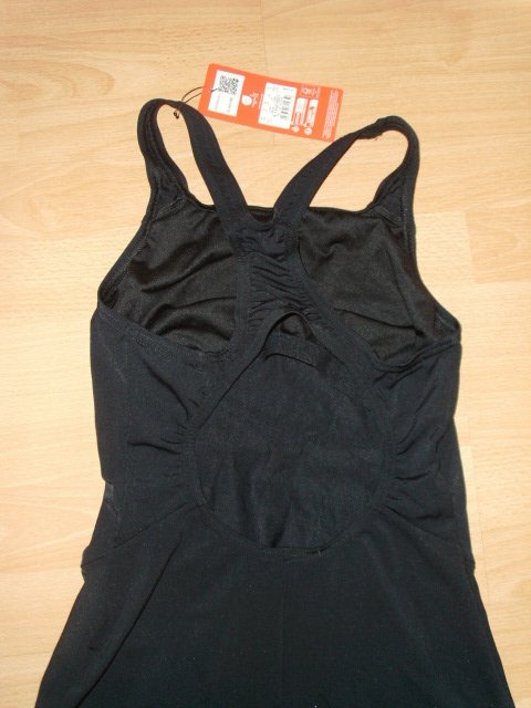 Badeanzug ( Legsuit) von Speedo, schwarz, Gr. 40 mit Etikett