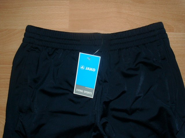 Sporthose von Jako, blau mit Beinbündchen, Gr. S