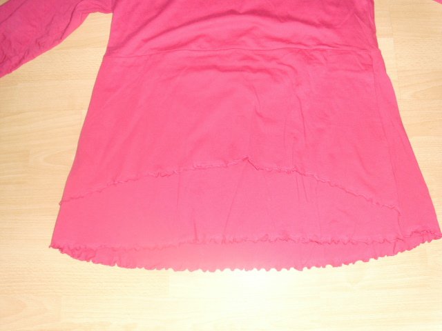Langarmshirt von bpc Collection, dunkelpink, Gr. 44/46