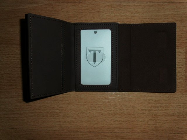 Herren Geldbörse / Wallet mit Münzfach von Tenbst, braun, OVP