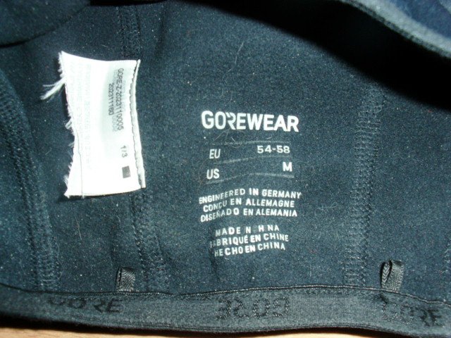Thermomütze von Gorewear, schwarz, KU 54-58