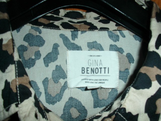 Bluse von Gina Benotti, im Leo-Look, Gr. 48/50