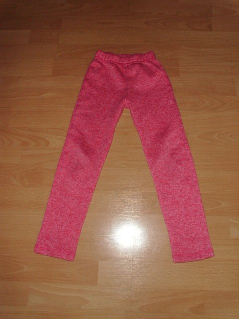 Strickleggings von Topolino, pink-meliert, Gr. 116