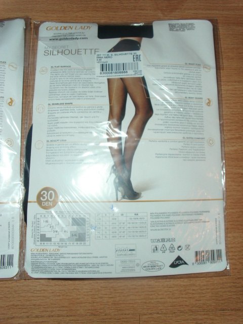 2 Feinstrumpfhosen von Golden Lady, 30 DEN, Gr. 42/44 OVP