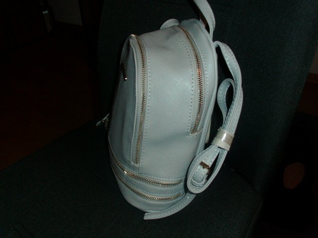 Rucksack von Miss Lulu, hellgrau, Neu mit kleinem Makel