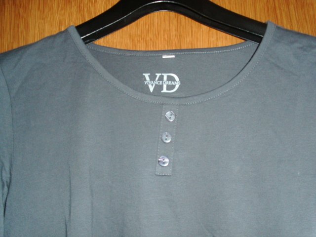 Langarmshirt von Vivance Dreams, grau, Gr. 36/38