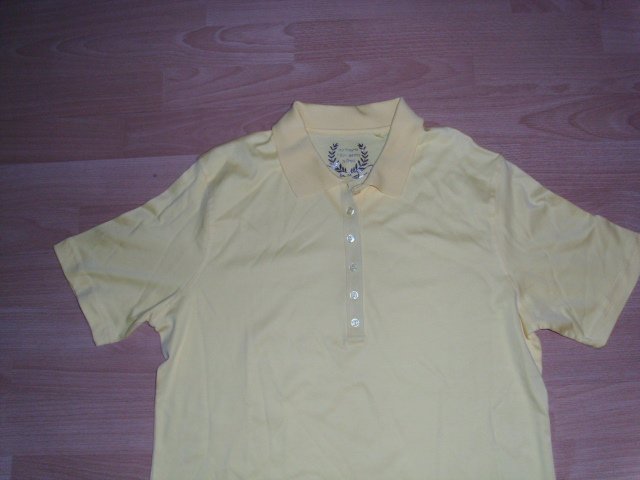 Poloshirt von Cassis, gelb, Gr. 44