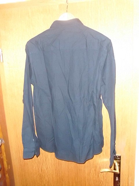 Hemd von Springfield, dunkelblau, Gr. M mit Etikett