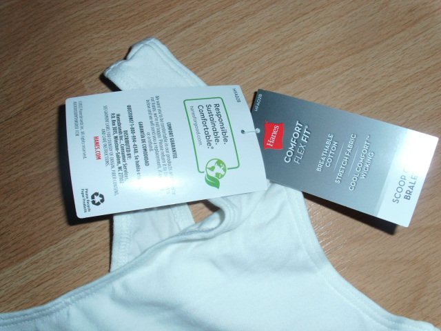 3 Damen, Scoopneck Bralette, weiß, Gr.  80 B