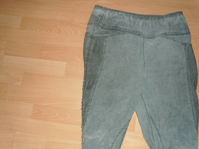 Hose von Tredy, grau mit Applikation, Gr. 46
