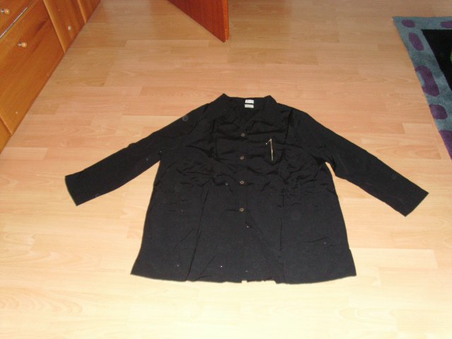 Bluse von JM Special, schwarz, Gr. 48