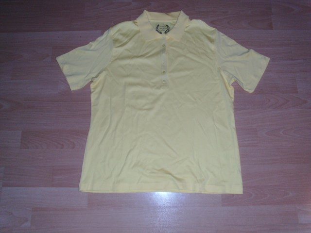 Poloshirt von Cassis, gelb, Gr. 44
