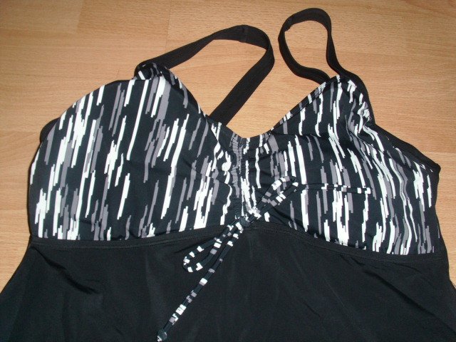 Tankini von bpc Cellection, schwarz gemustert, Gr. 46 OVP