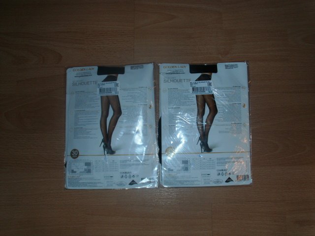 2 Feinstrumpfhosen von Golden Lady, 30 DEN, Gr. 42/44 OVP