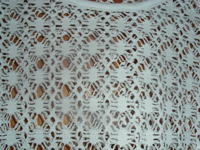 Netzshirt von I love Shirts, weiß, Gr. 44/46