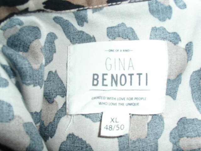 Bluse von Gina Benotti, im Leo-Look, Gr. 48/50