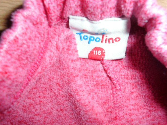 Strickleggings von Topolino, pink-meliert, Gr. 116